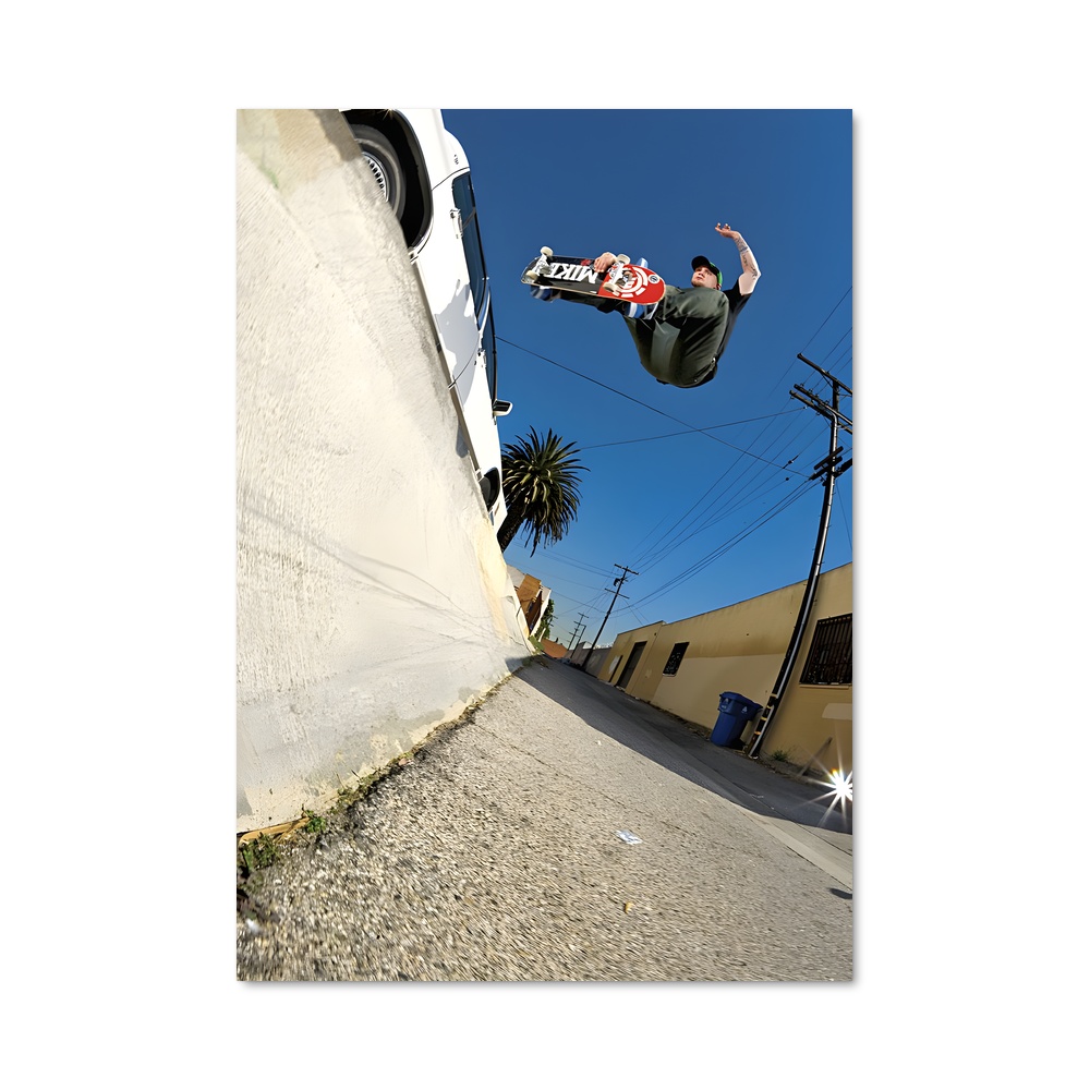 Poster Trickster Mike – affiche Skateboard